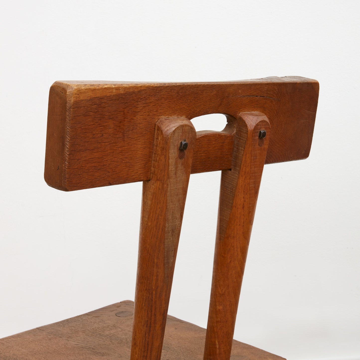 Primitive Brutalist Dining Side Chairs
