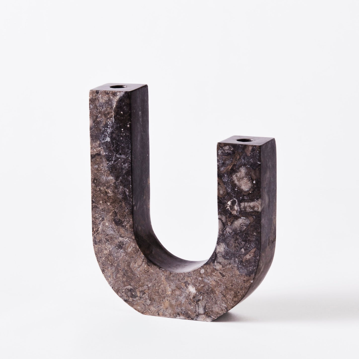 Dusty Deco | Arco Candle Holder Grey