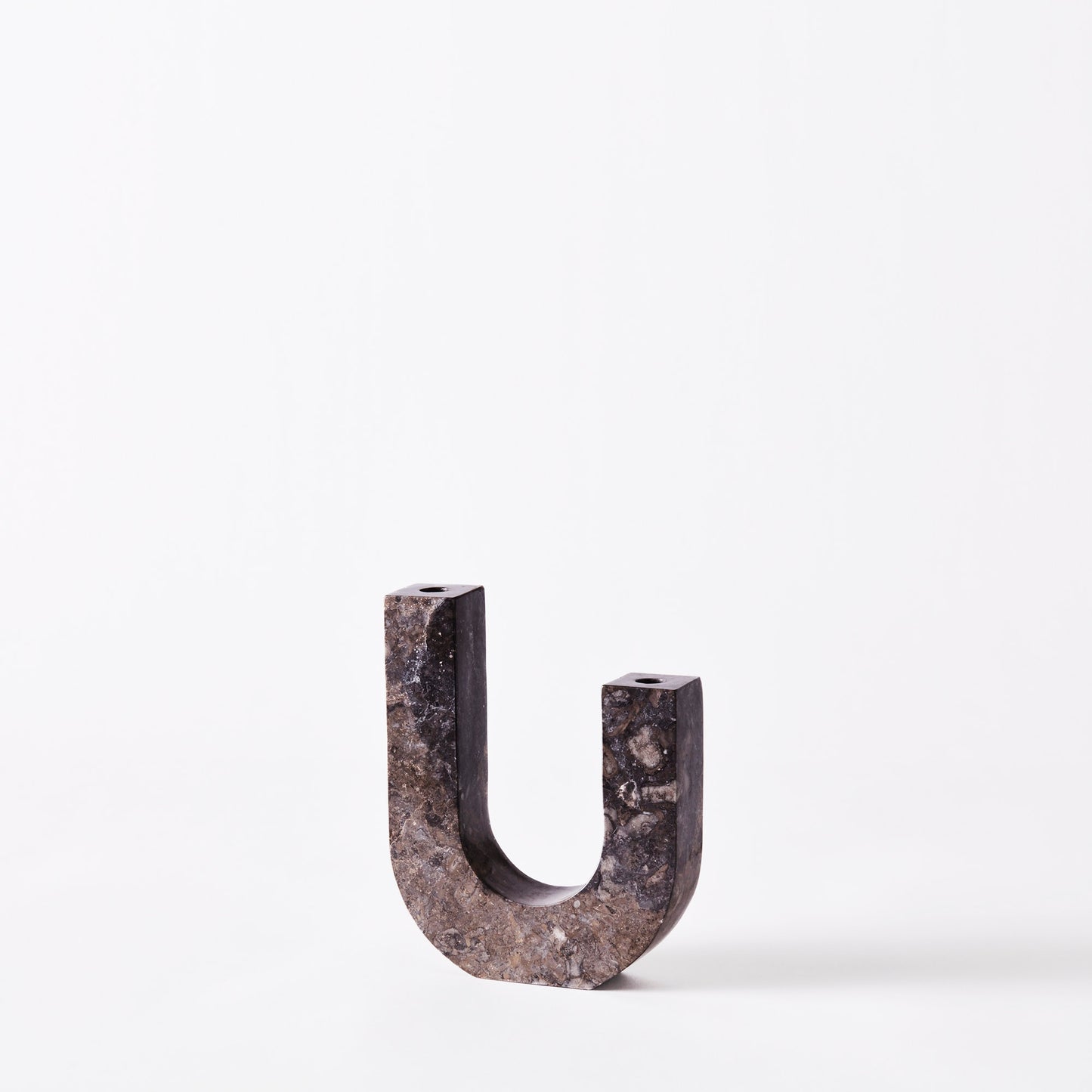 Dusty Deco | Arco Candle Holder Grey