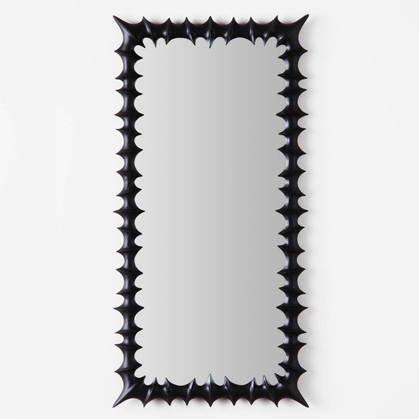 Brutalist Mirror Large Black
