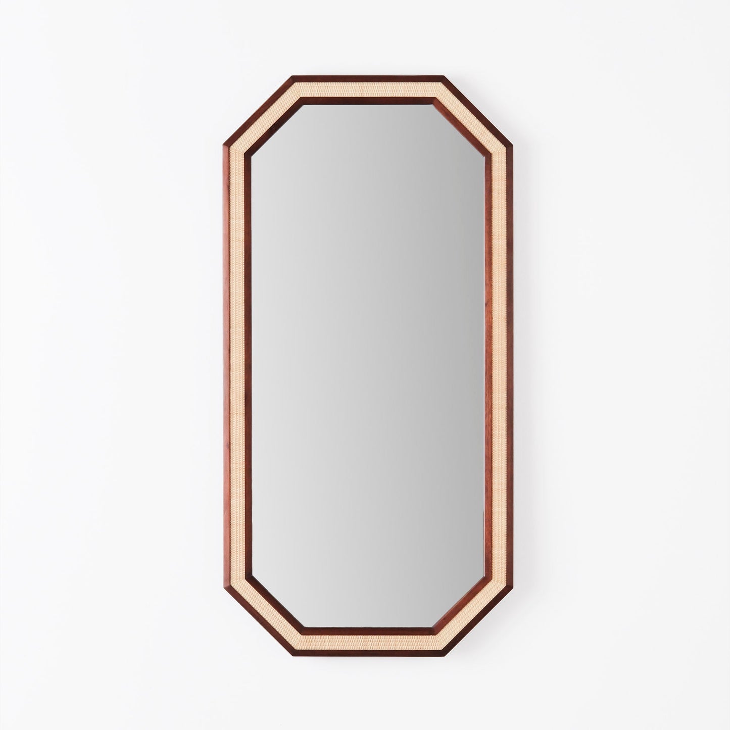 Rattan Mirror Large