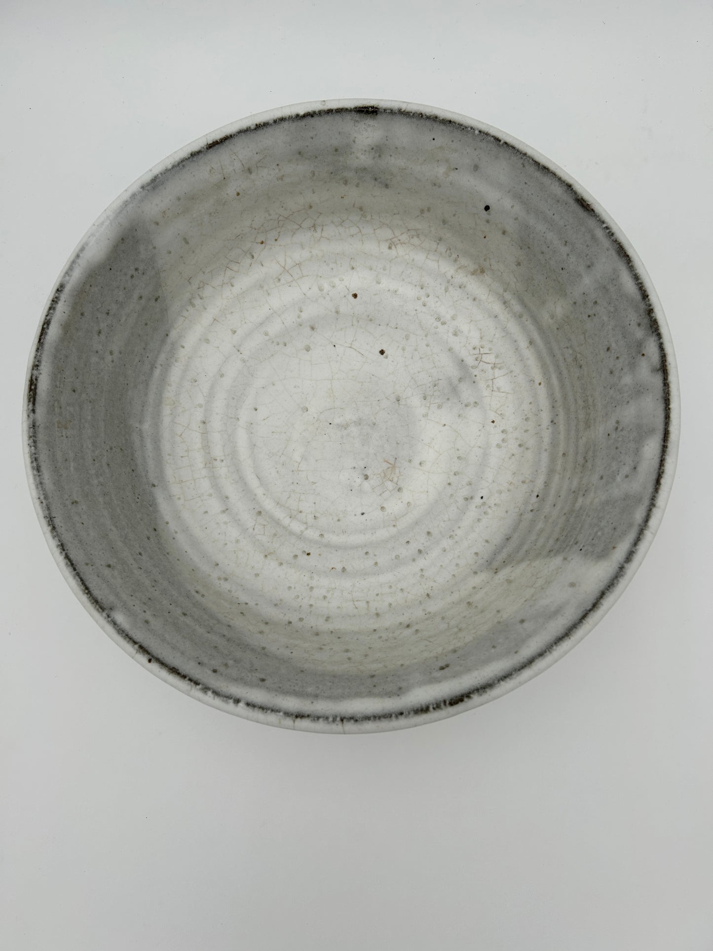 White Matte Ceramic Bowl