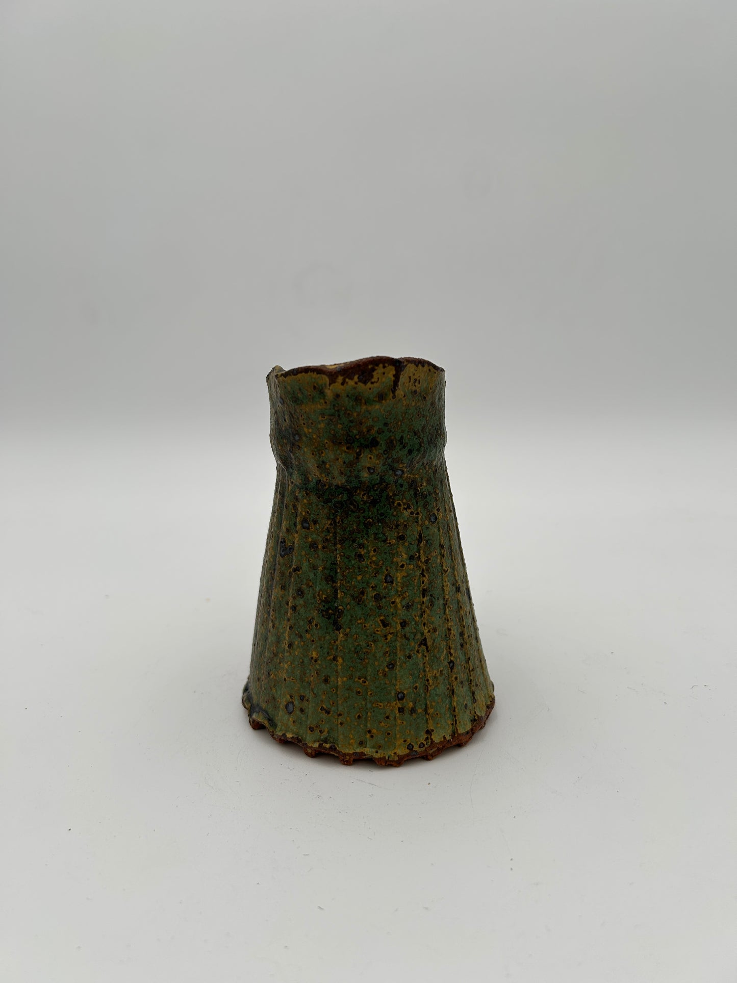 Sharon Mann | Ribbed Stoneware Pitcher
