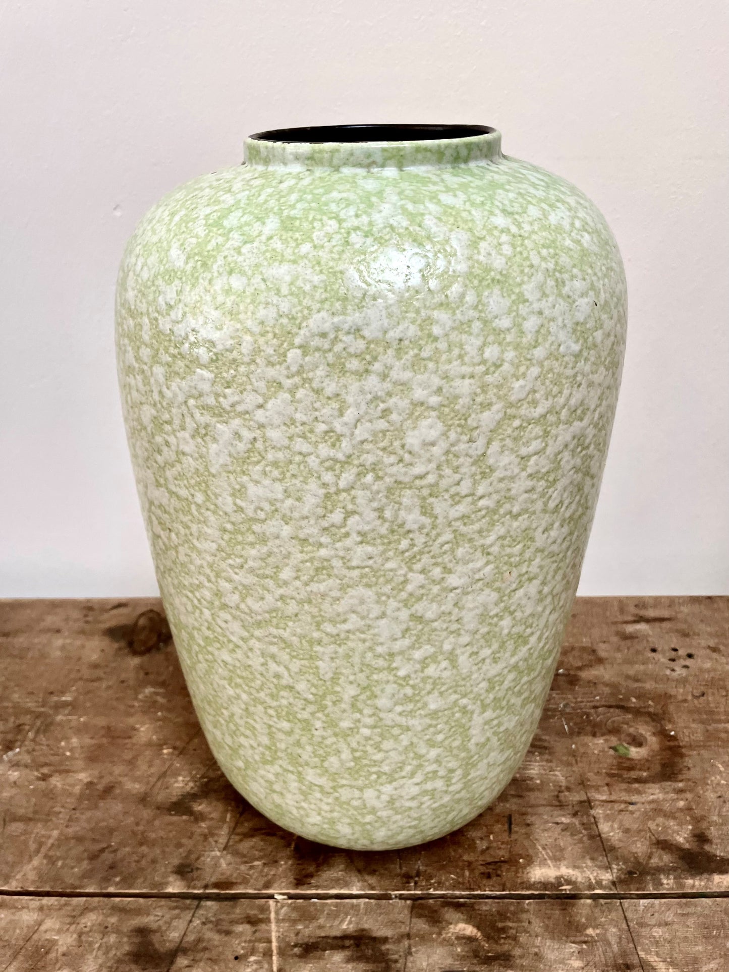 Scheurich Keramik | Lime Green Speckle Glazed Vase