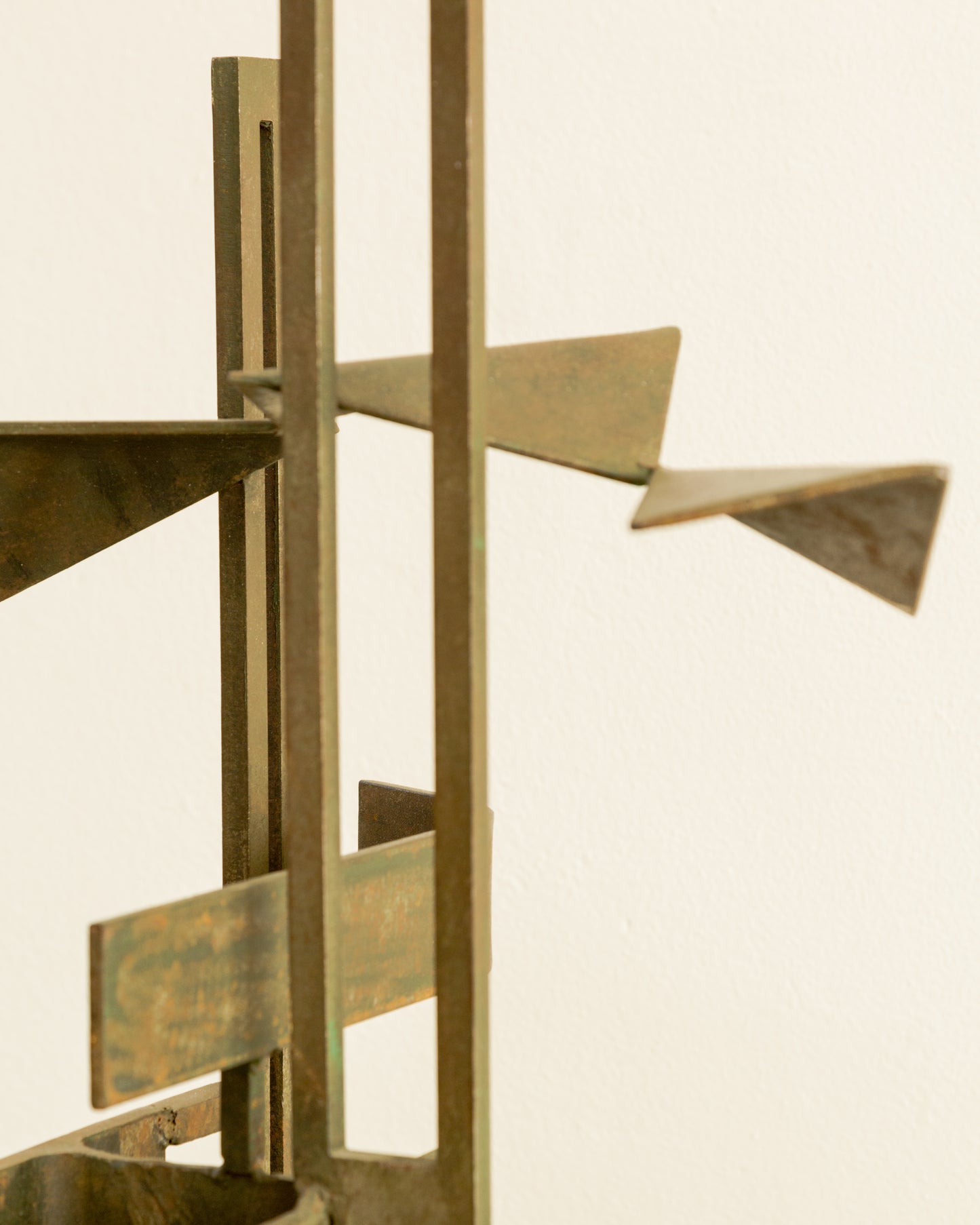 D. Malken | Brutalist Steel Sculpture