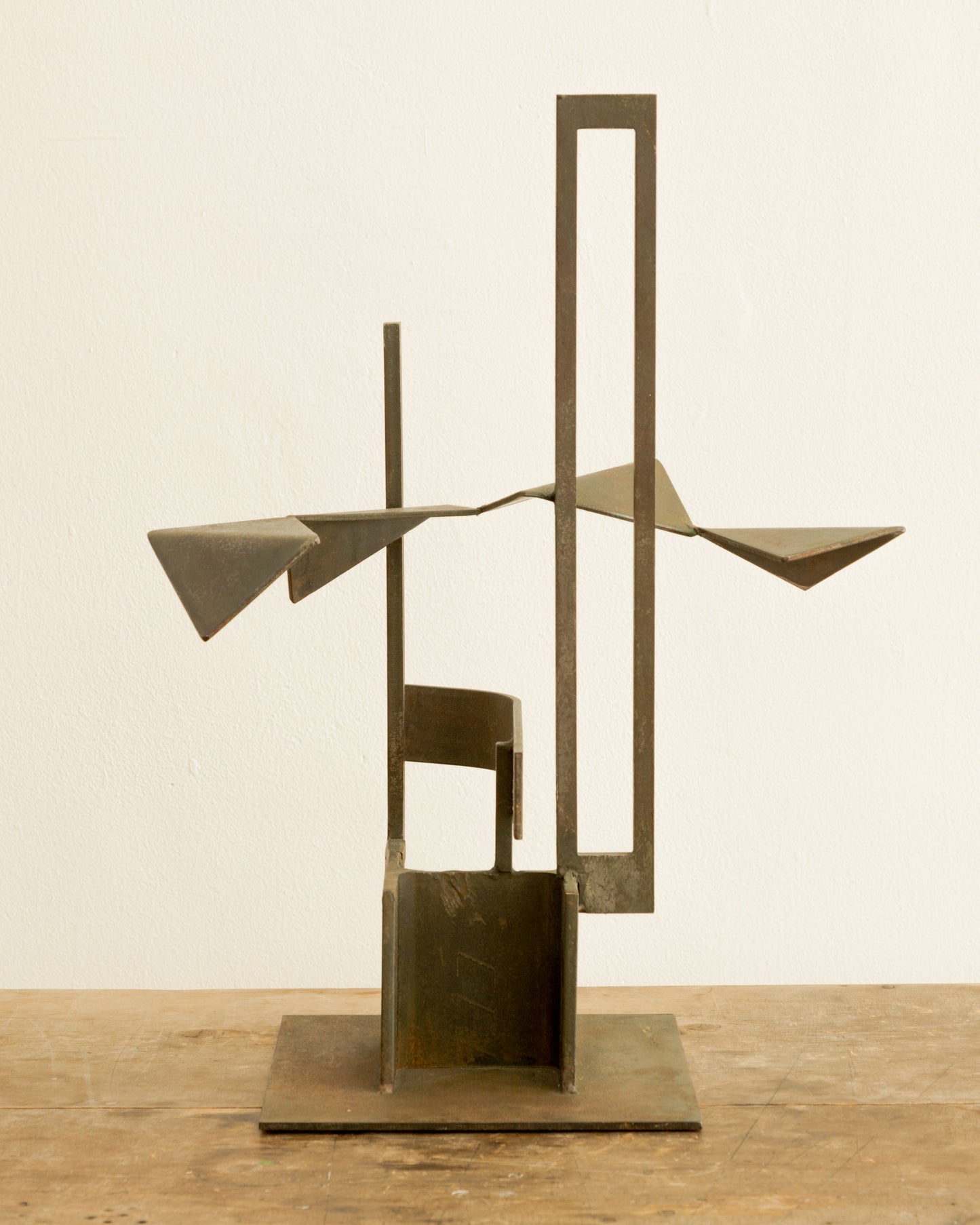 D. Malken | Brutalist Steel Sculpture