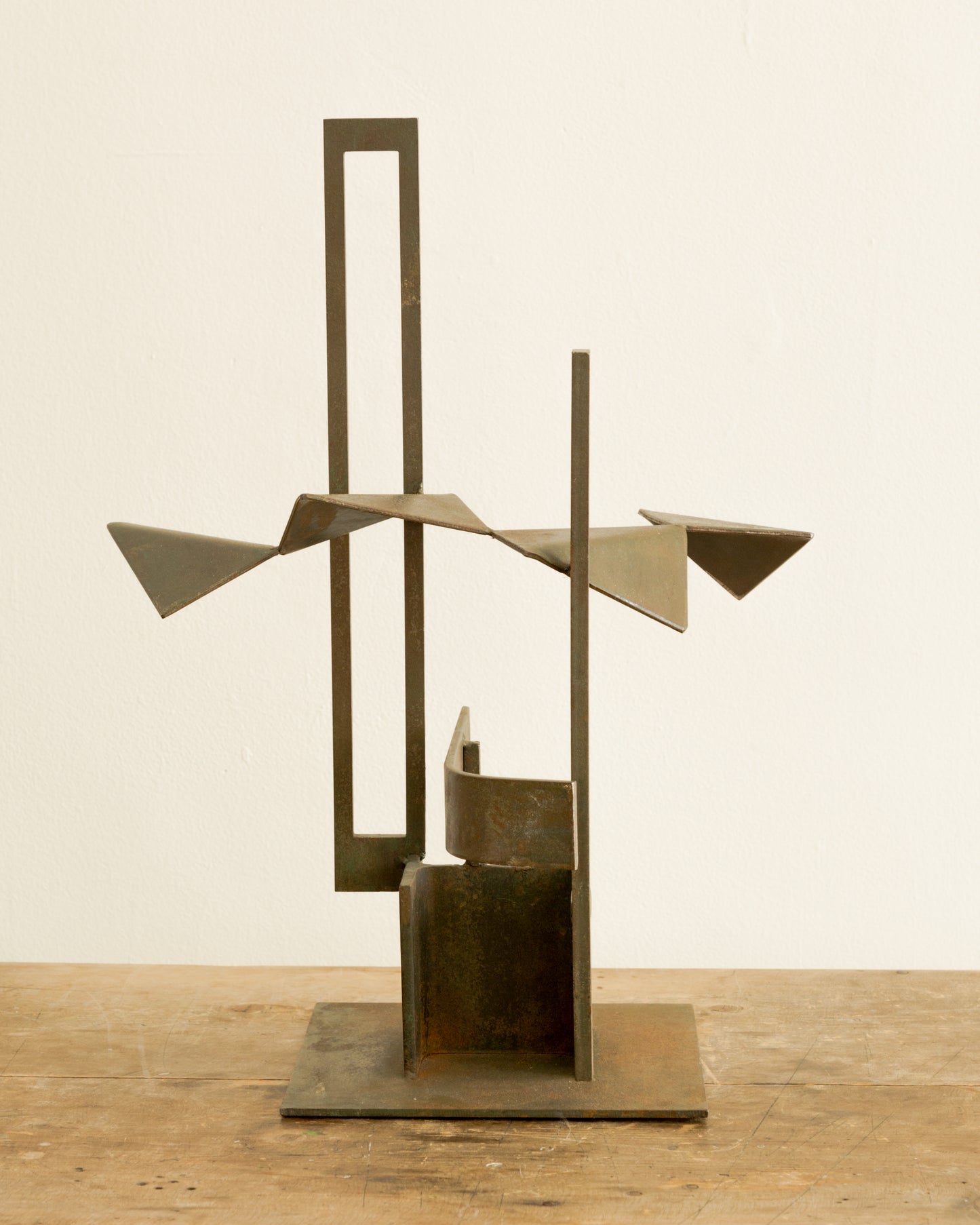 D. Malken | Brutalist Steel Sculpture