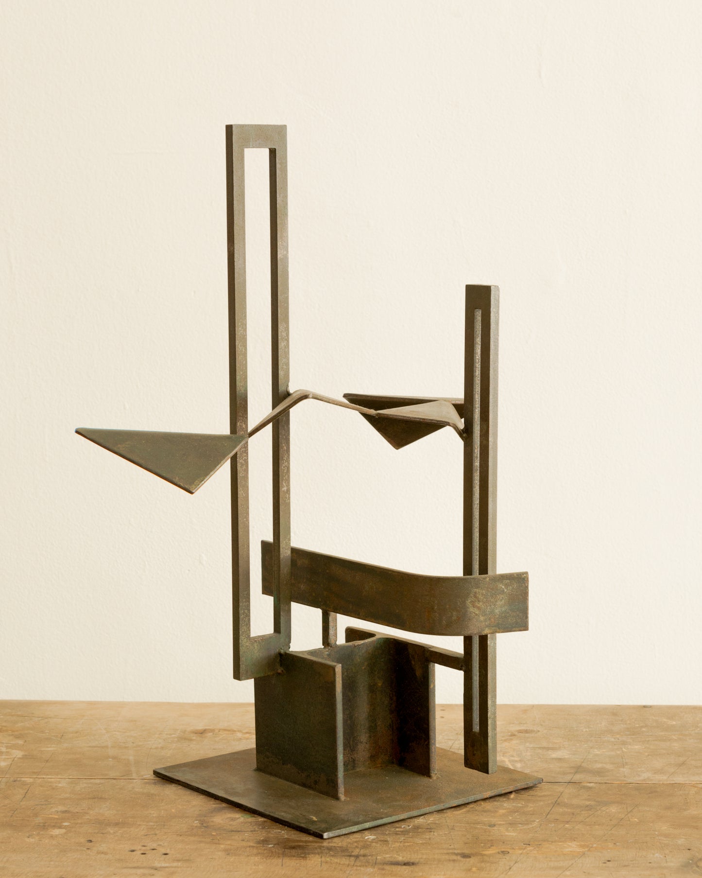 D. Malken | Brutalist Steel Sculpture
