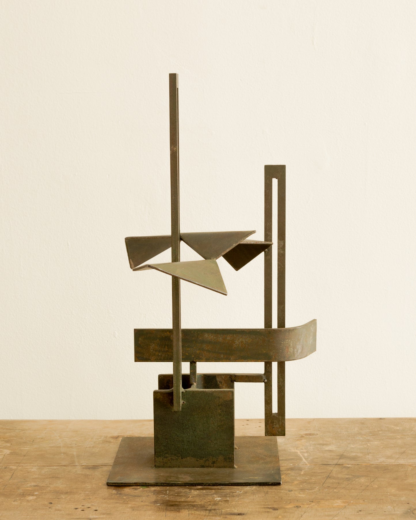D. Malken | Brutalist Steel Sculpture