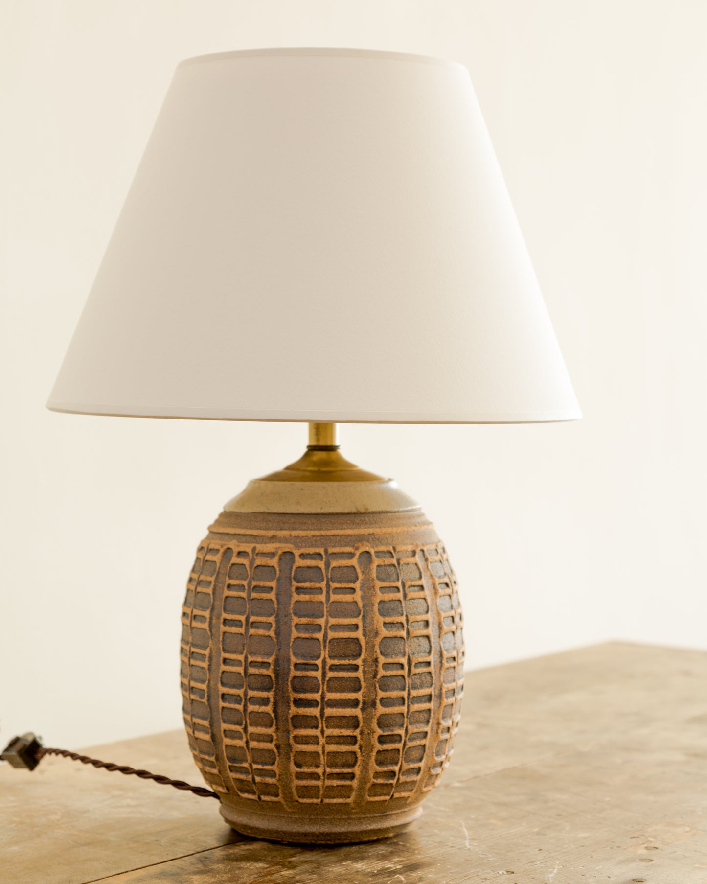 Bob Kinzie | Stoneware Table Lamp