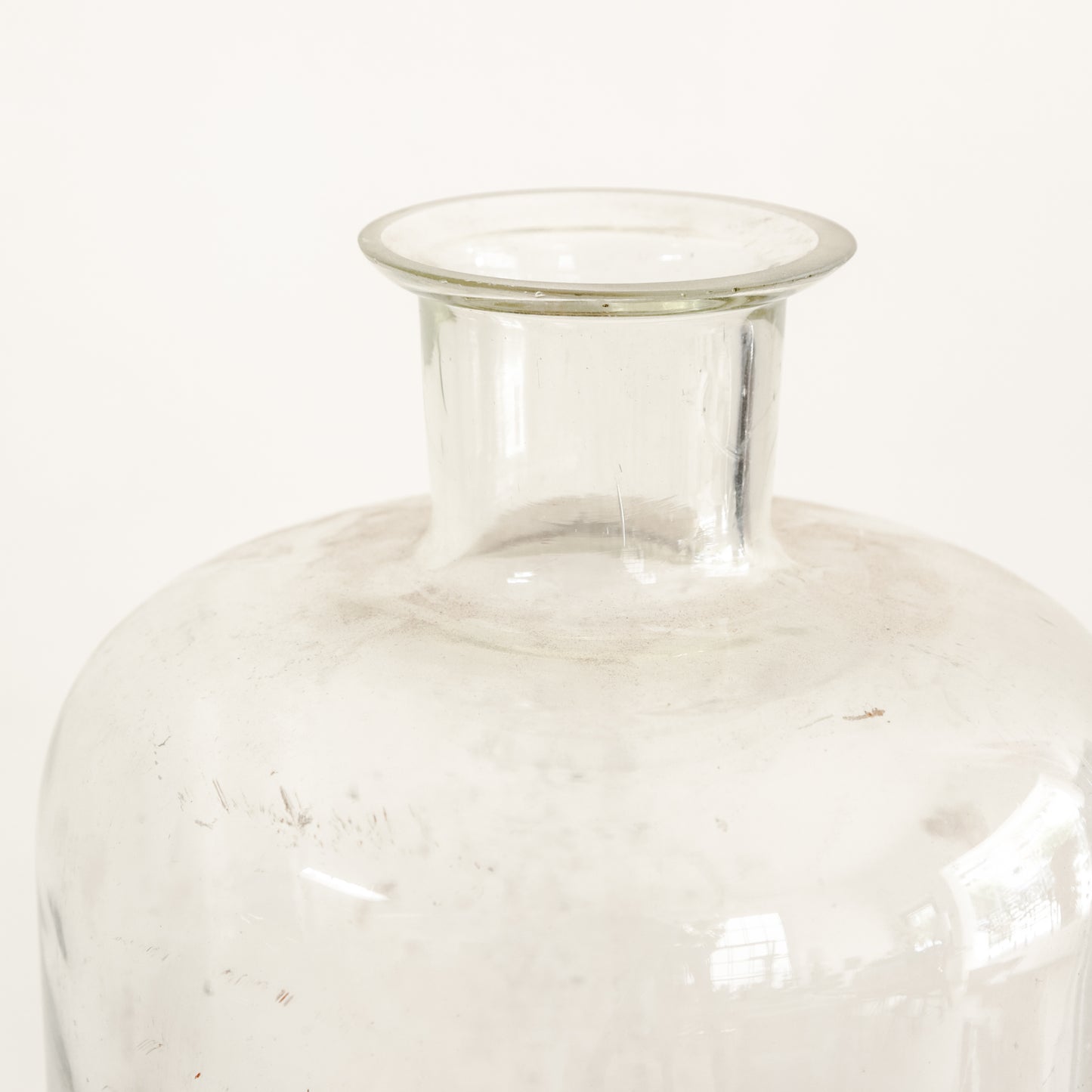Vintage Lab Glass Bottle With Spout