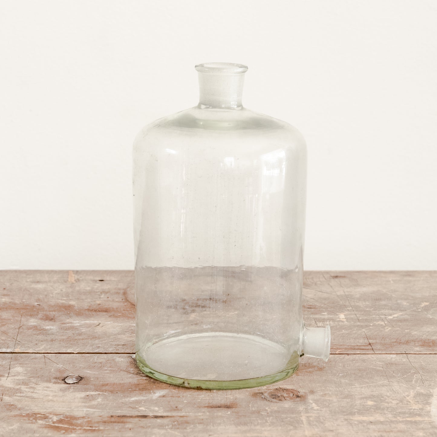 Vintage Lab Glass Bottle With Spout