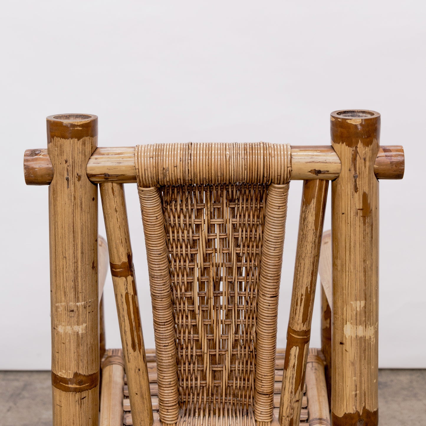 Audoux Minet Style | Primitive Chic Bamboo Armchairs