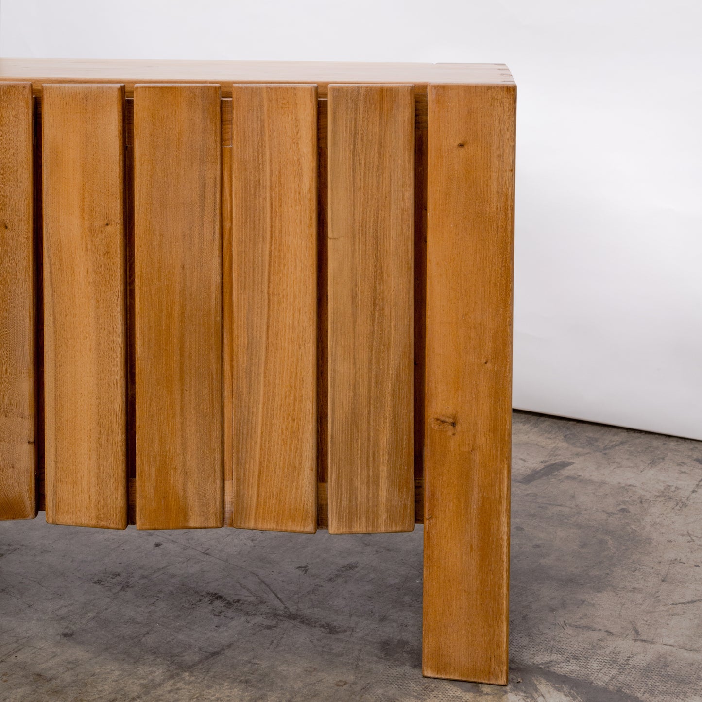 Maison Regain | Brutalist Planked Elm Sideboard