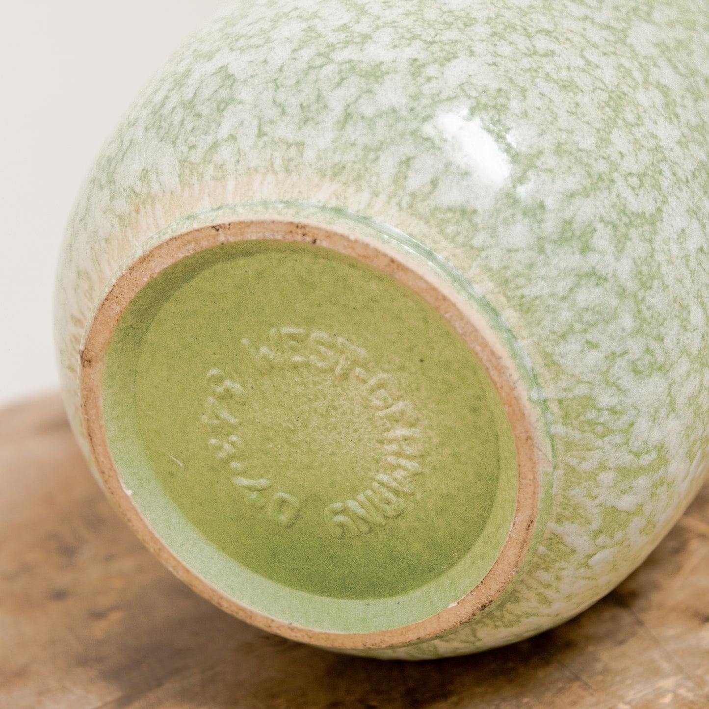 Scheurich Keramik | Lime Green Speckle Glazed Vase