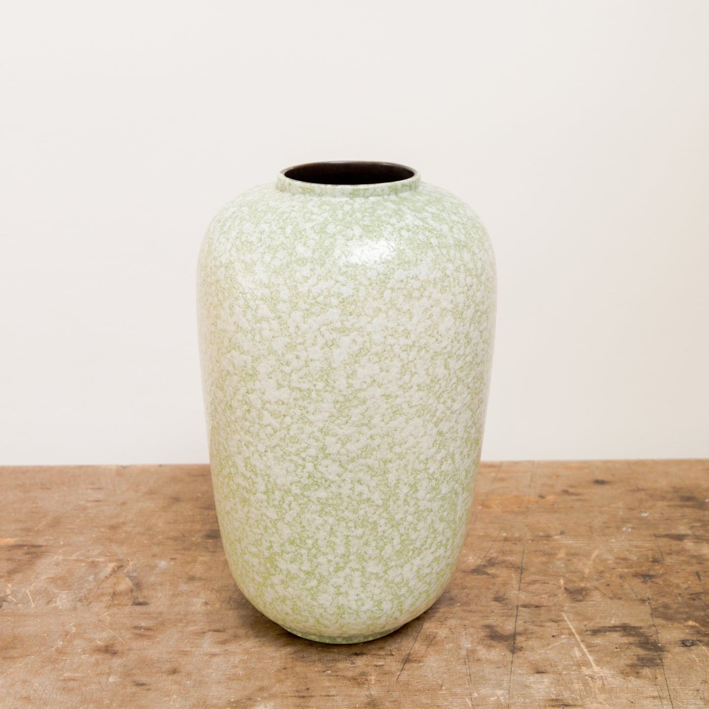 Scheurich Keramik | Lime Green Speckle Glazed Vase