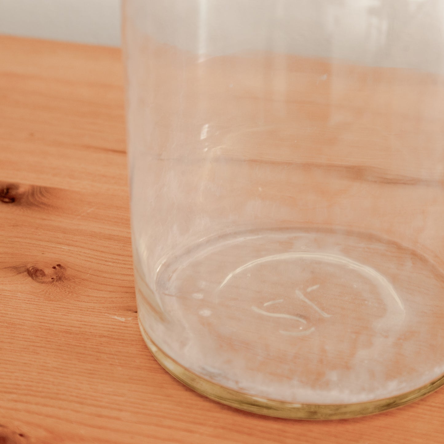 Vintage Lab Glass Bottle With Stopper