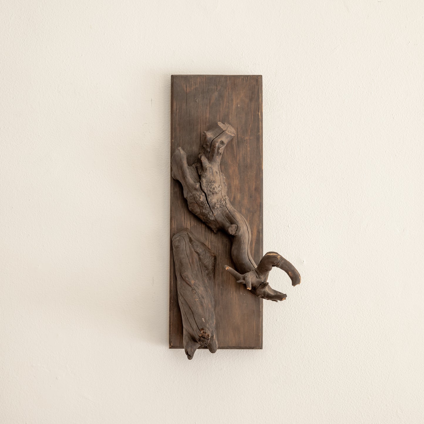 Sculptural Wood Relief