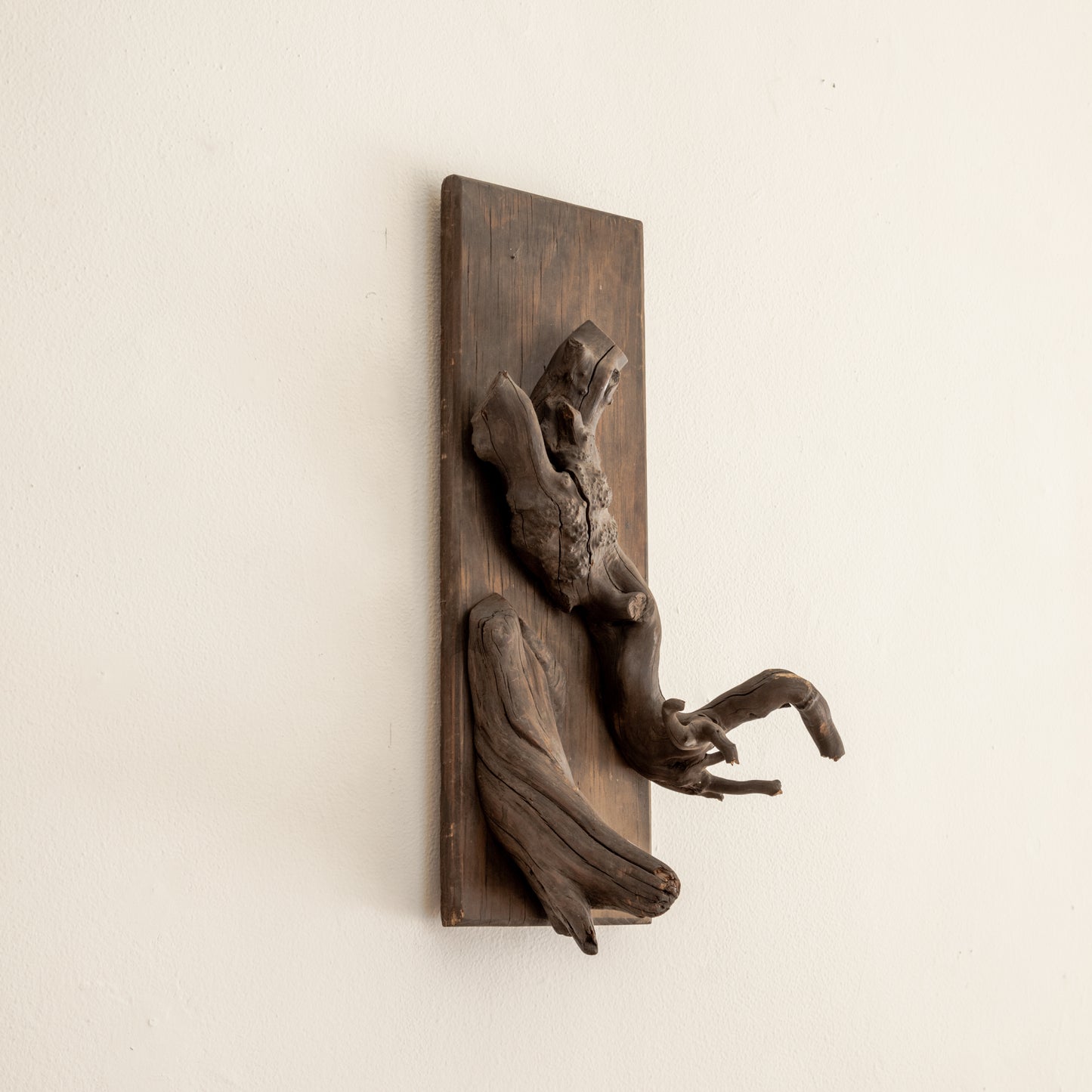 Sculptural Wood Relief