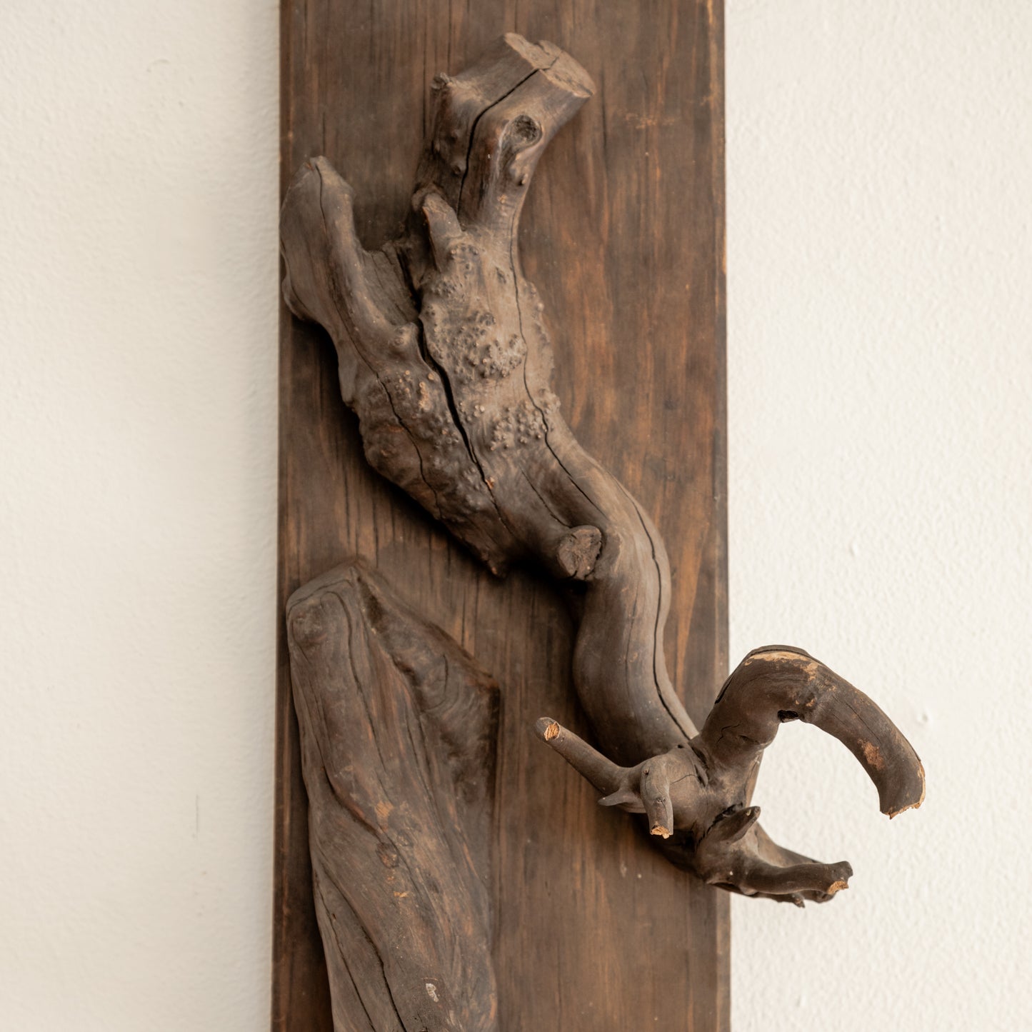 Sculptural Wood Relief