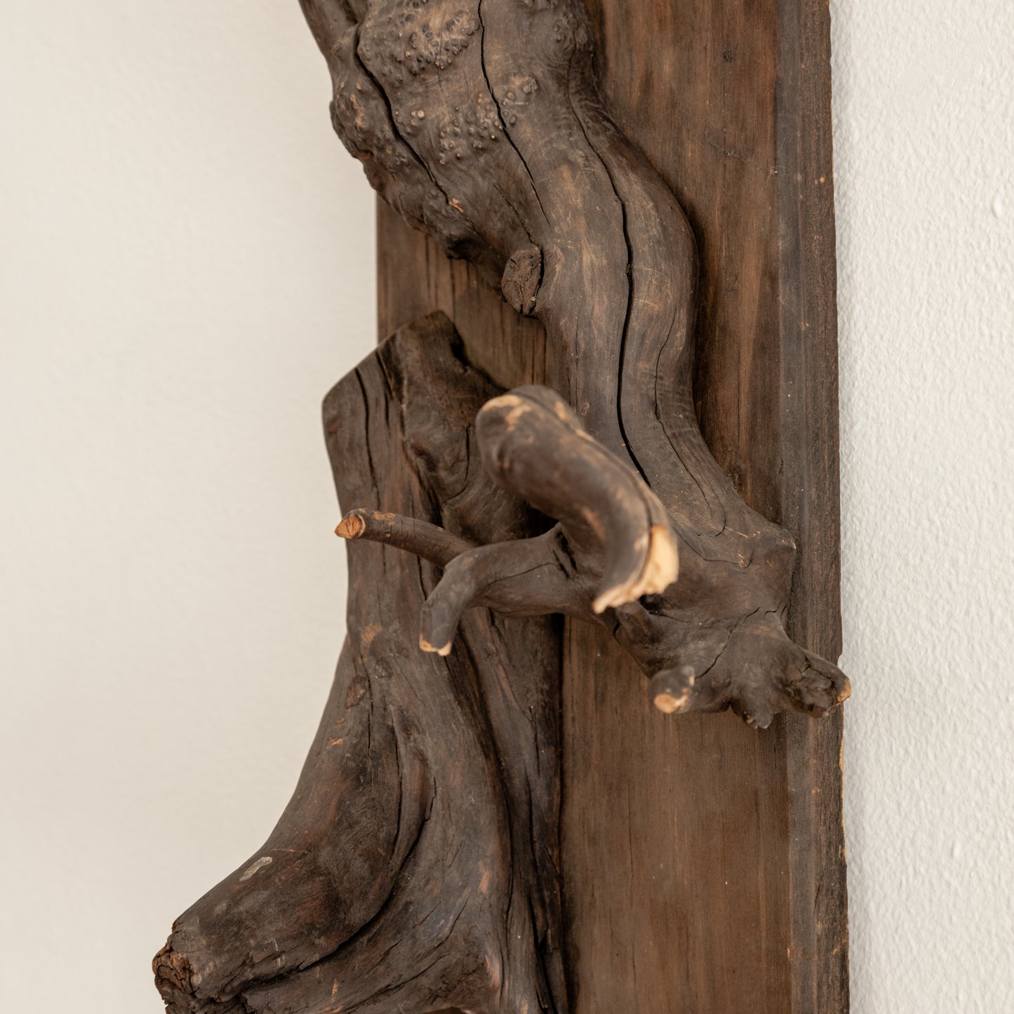 Sculptural Wood Relief