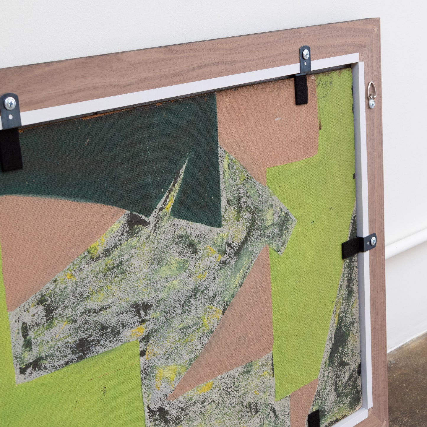 Emerson Woelffer | Untitled Oil + Mixed Media On Masonite