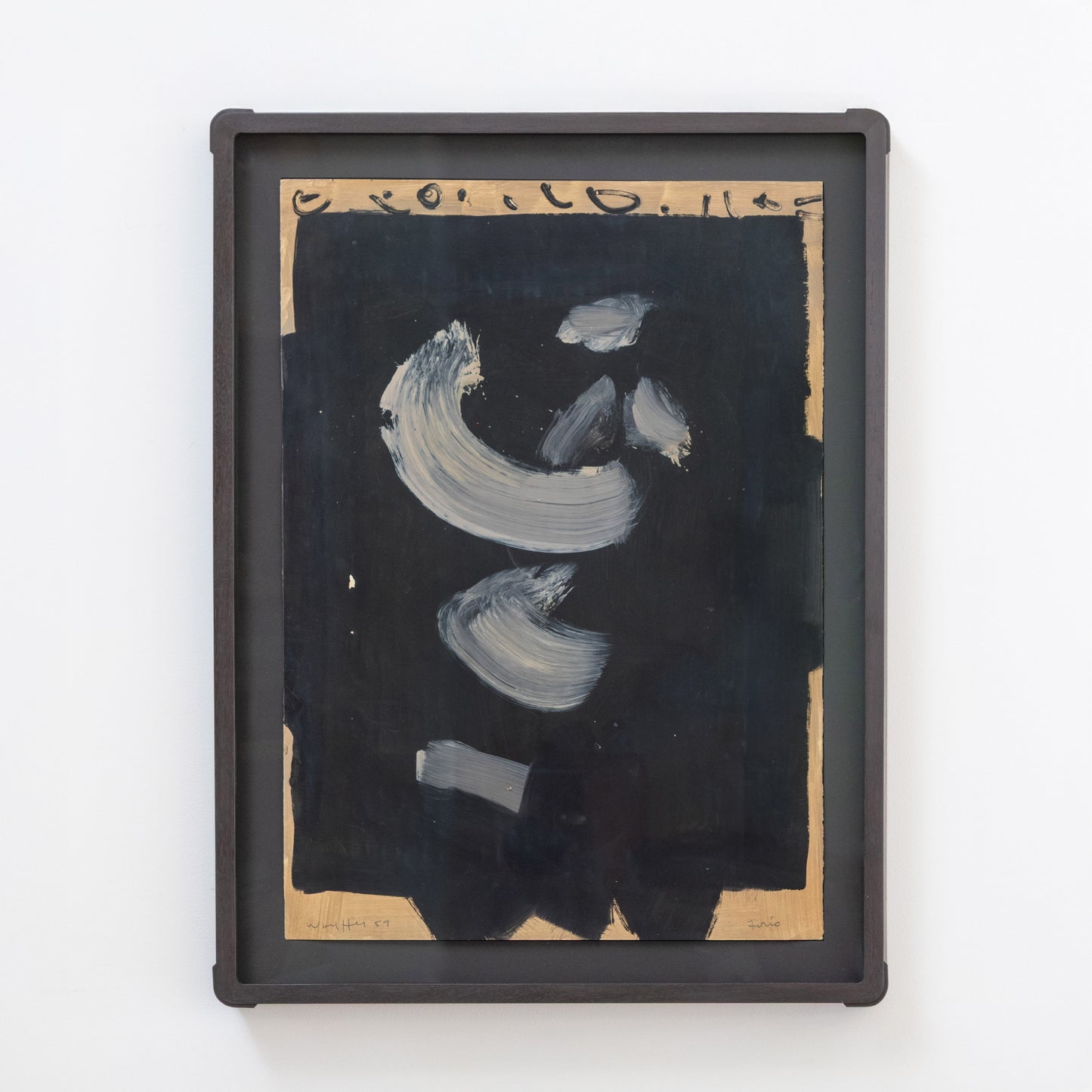 Emerson Woelffer | 'Forio' Oil On Artist Paper