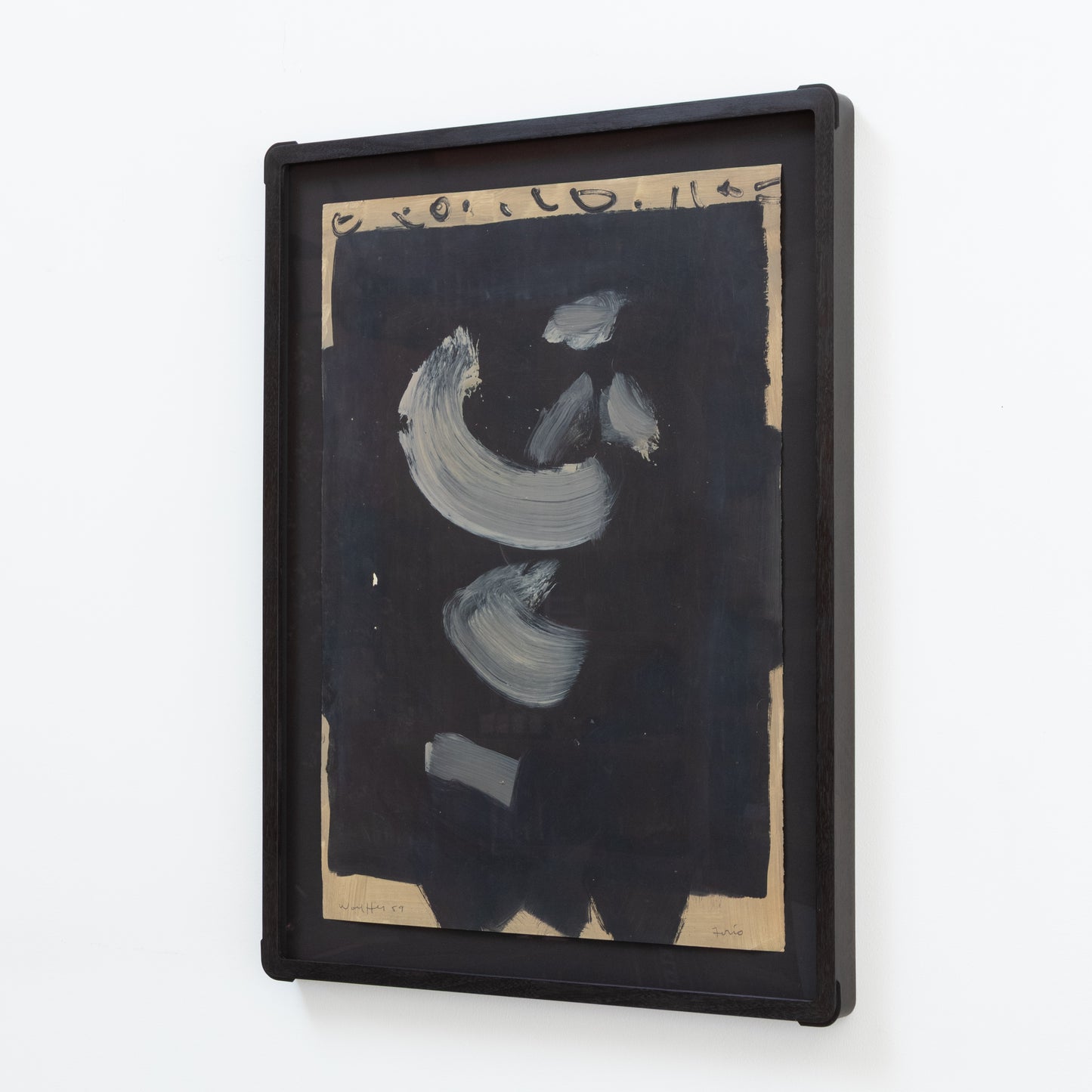 Emerson Woelffer | 'Forio' Oil On Artist Paper