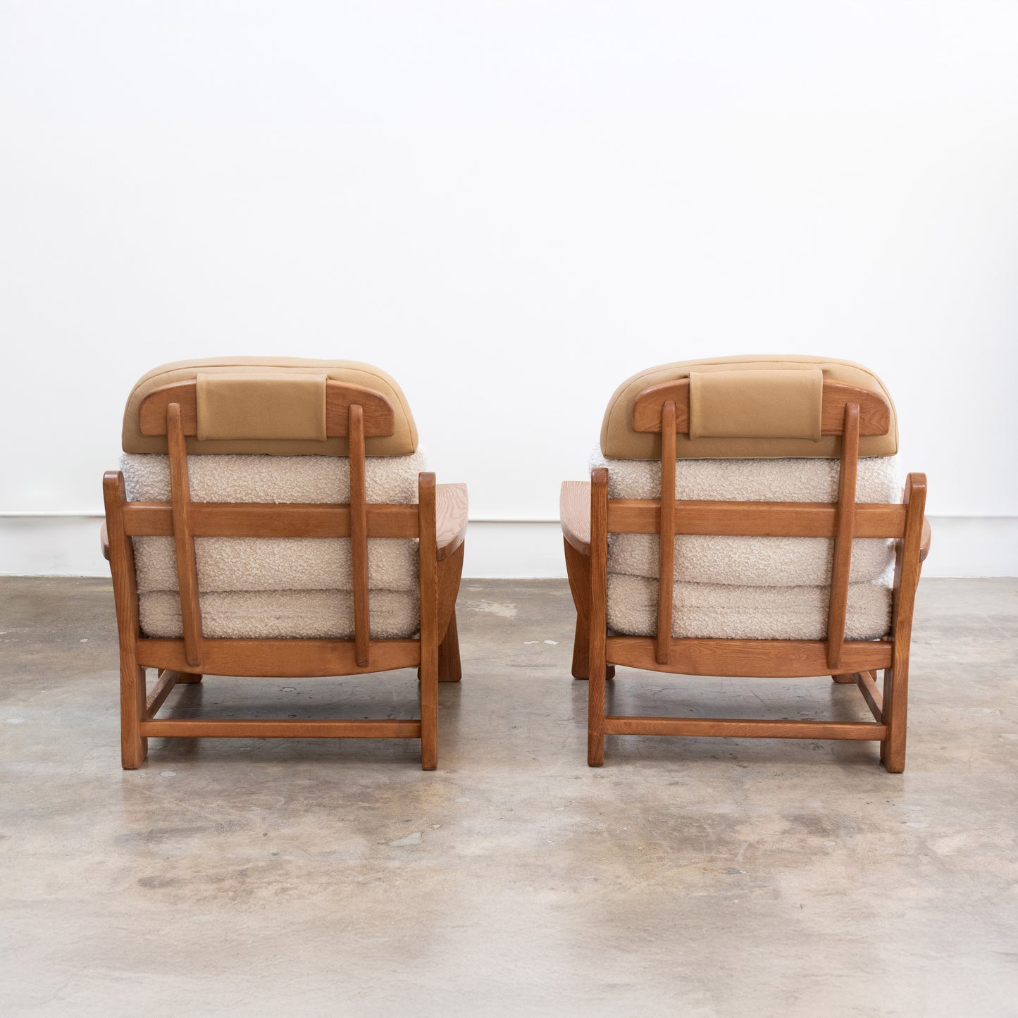 Maison Regain | Elm + Shearling Club Chairs