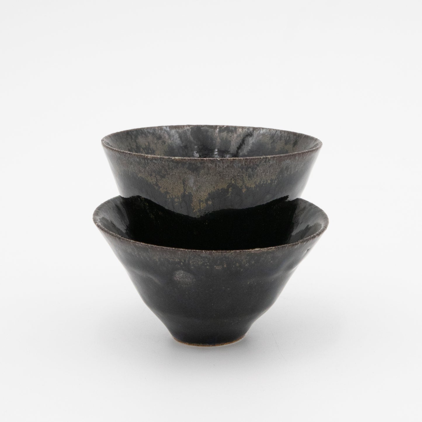 Lee Kawasaki | Black Sake Cups