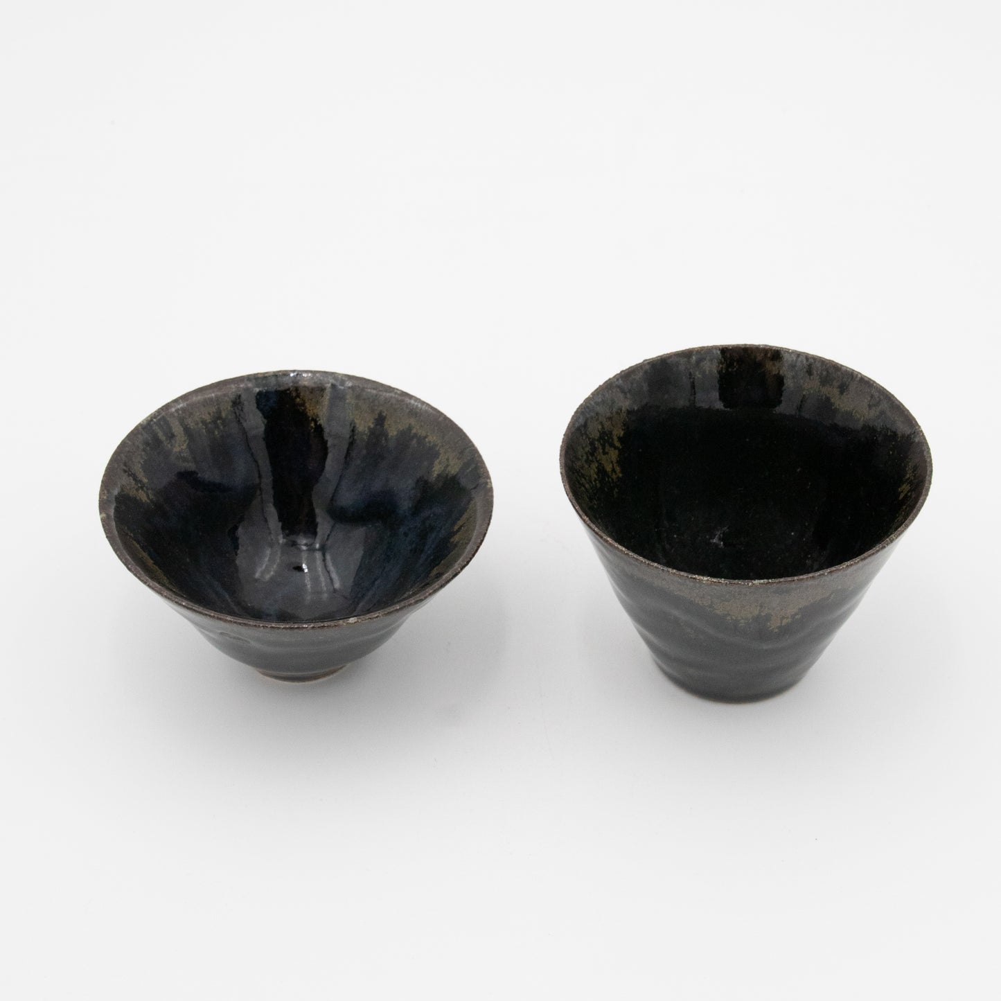 Lee Kawasaki | Black Sake Cups