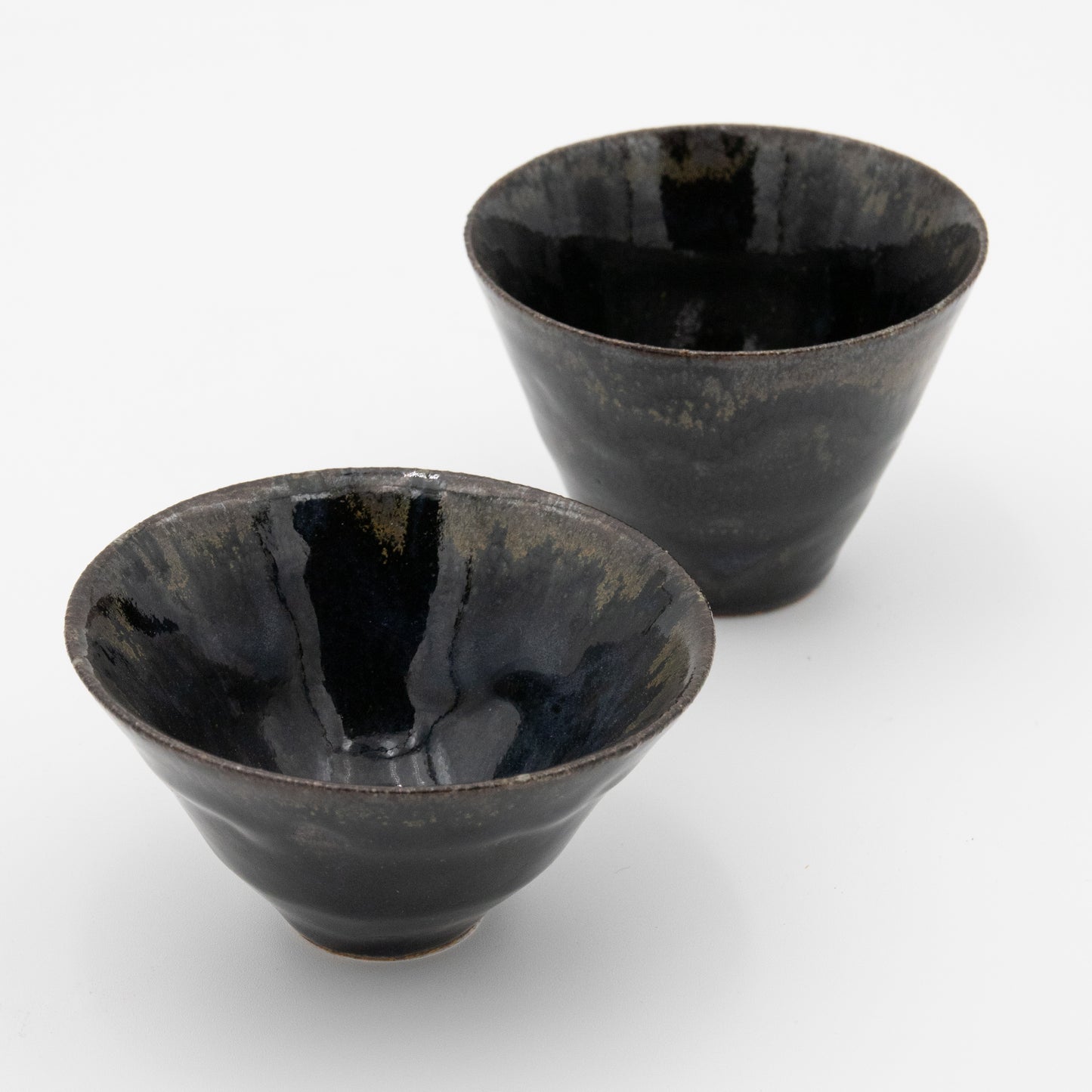 Lee Kawasaki | Black Sake Cups