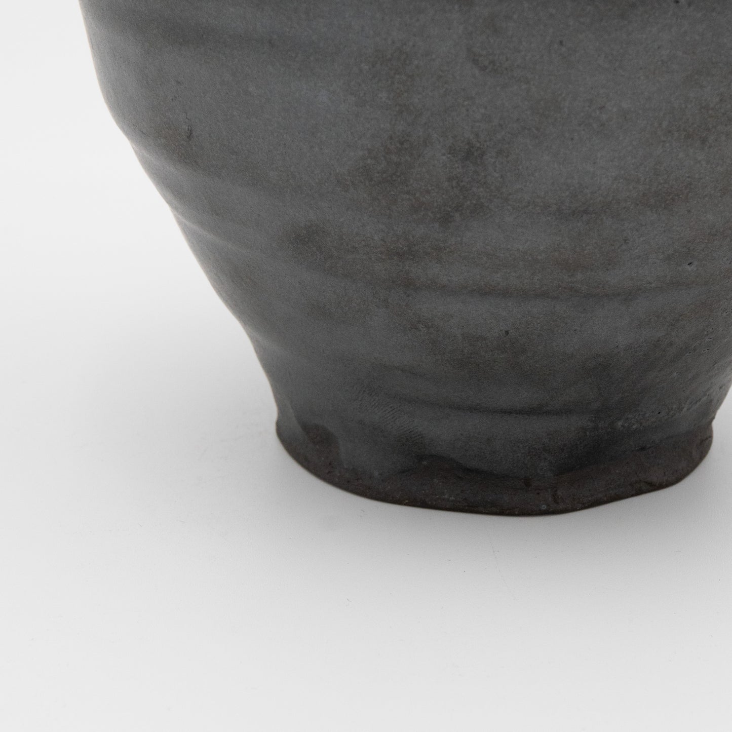 Lee Kawasaki | Rough Top Matte Black Vessel
