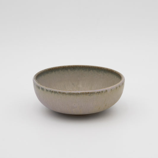 Sharon Mann | Green + Bisque Stoneware Bowl