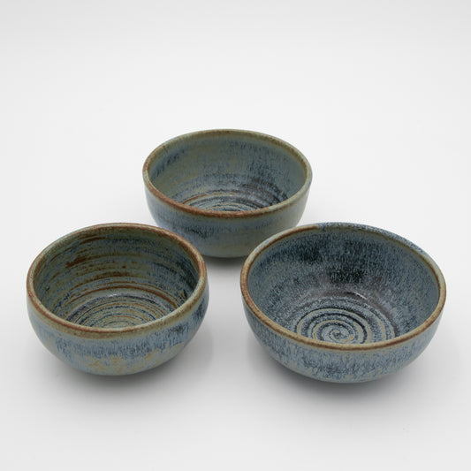 Sharon Mann | Long Beach Blue Stoneware Bowl