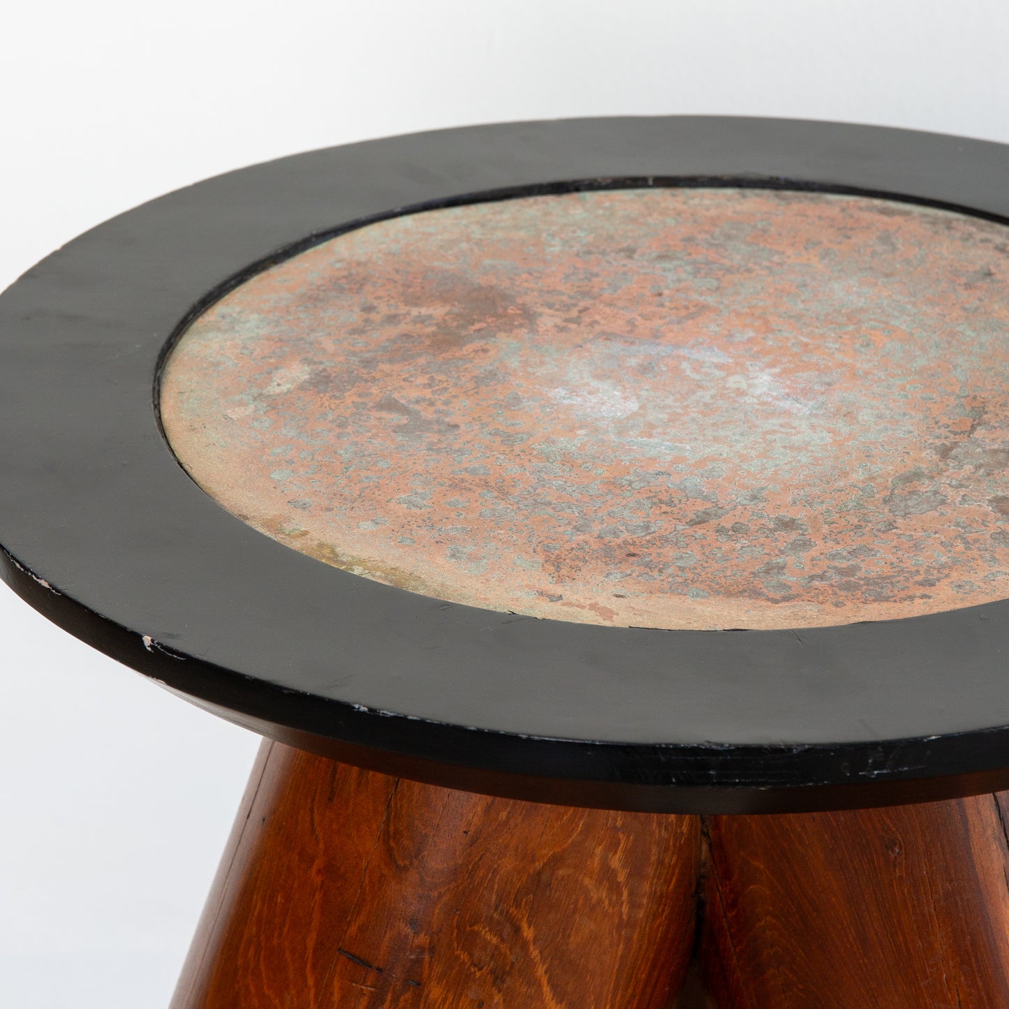 Iron Cuff Tripod Table