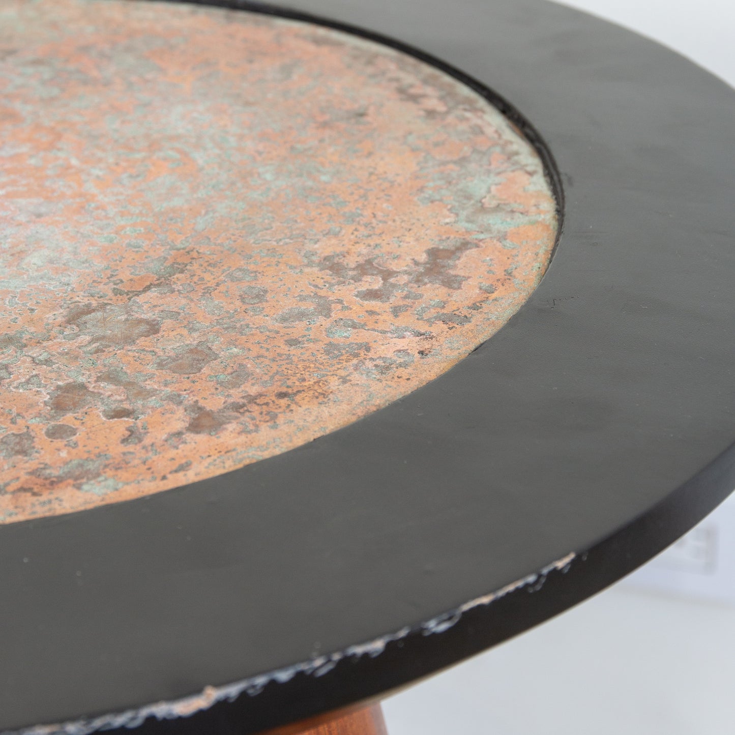 Iron Cuff Tripod Table