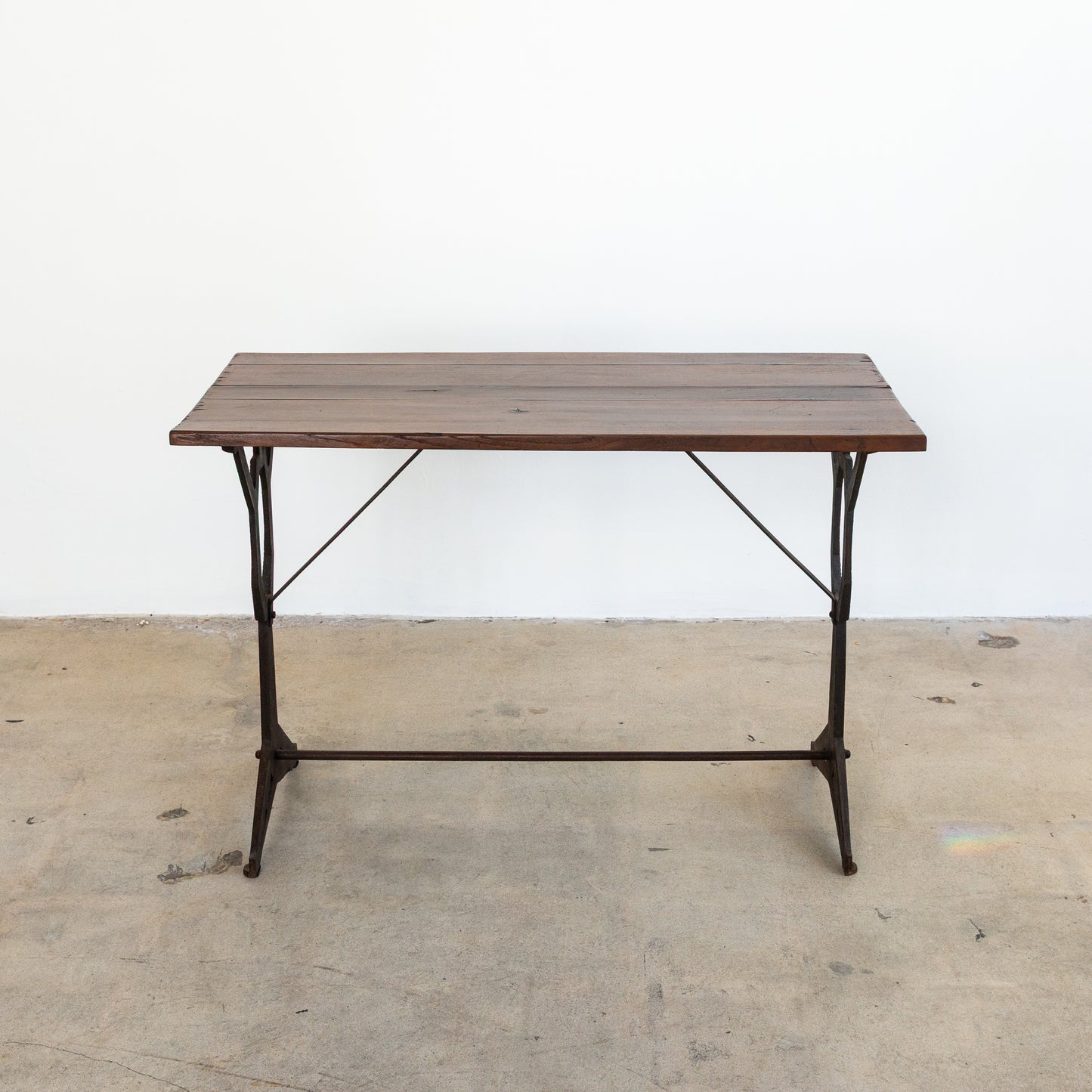 Oak + Iron Deco Bistro Table