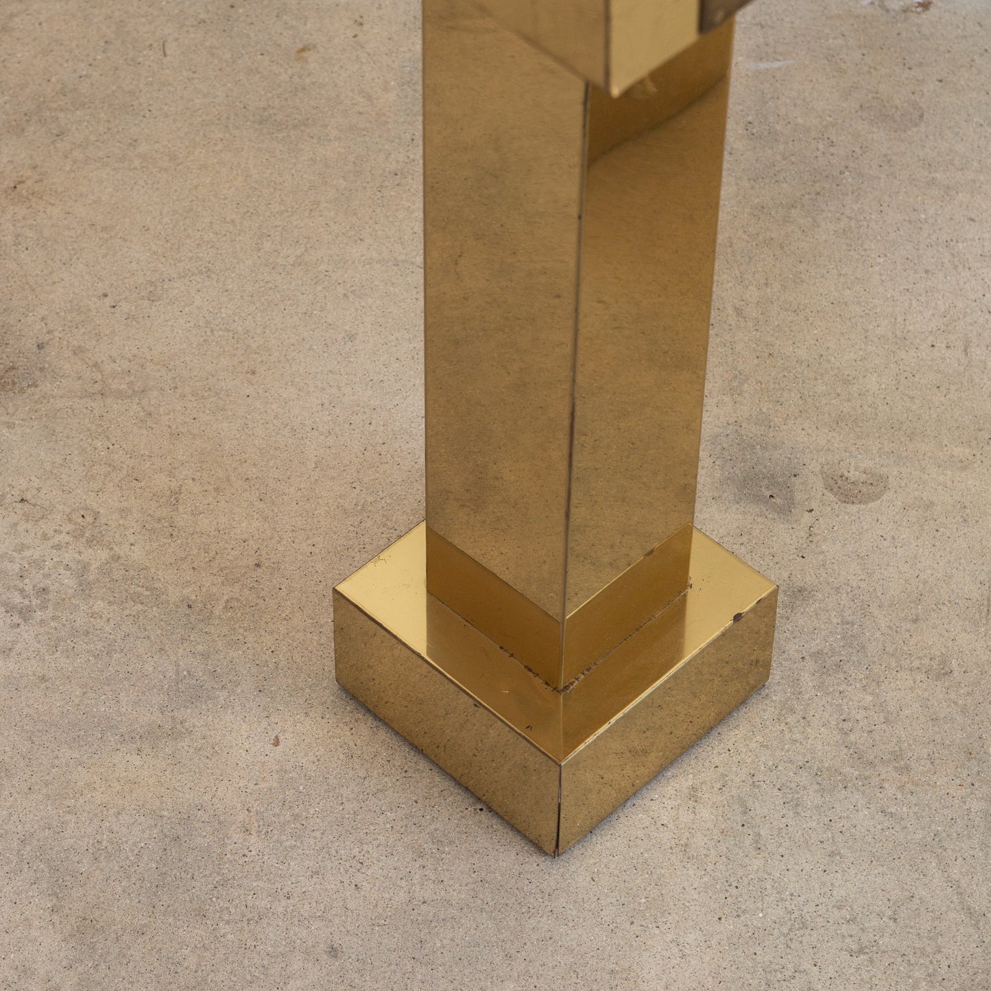 Curtis Jere | Monumental Brass Table Lamps