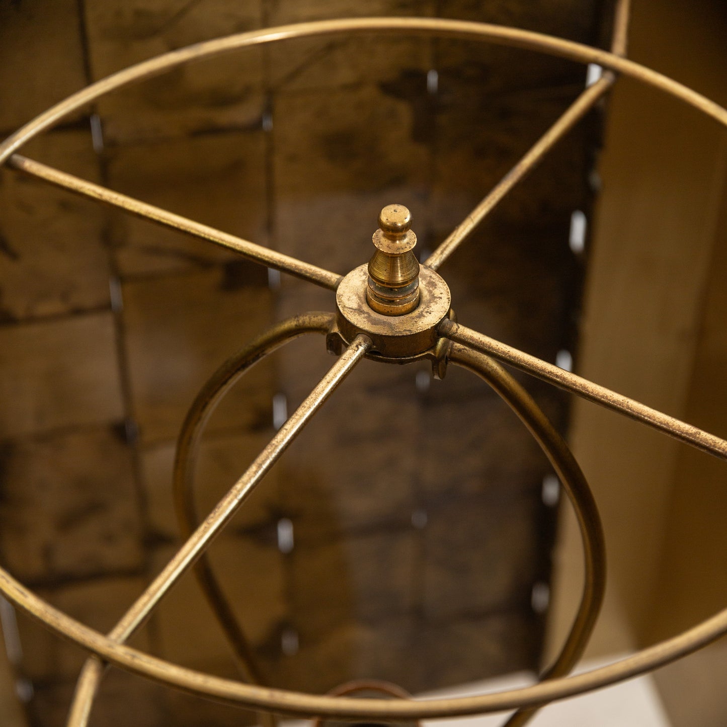 Curtis Jere | Monumental Brass Table Lamps