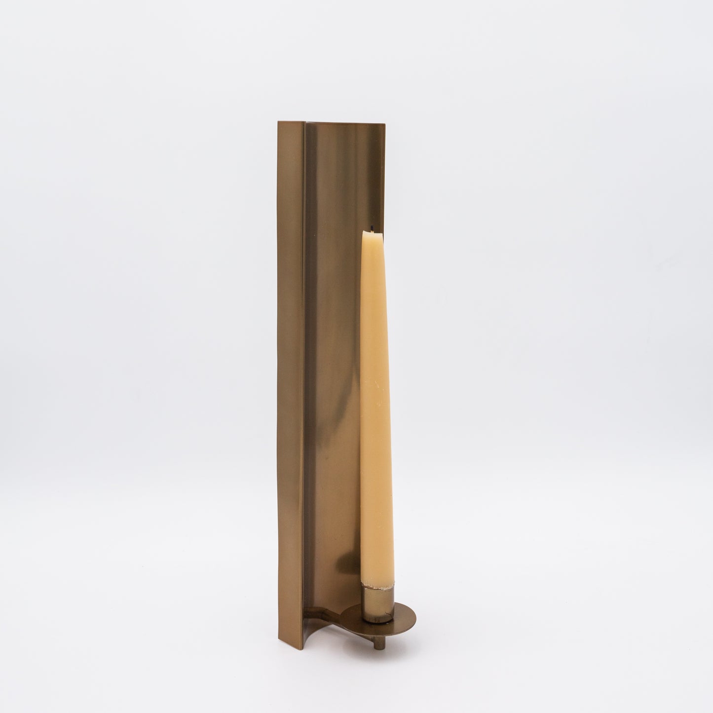 Channel Wall Candle Sconce