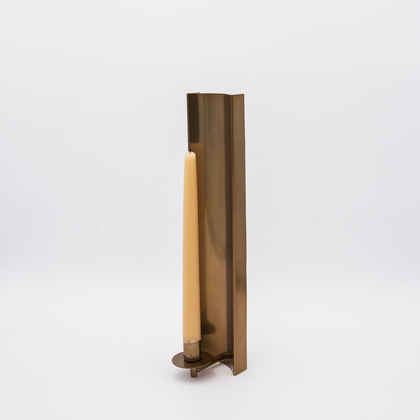 Channel Wall Candle Sconce