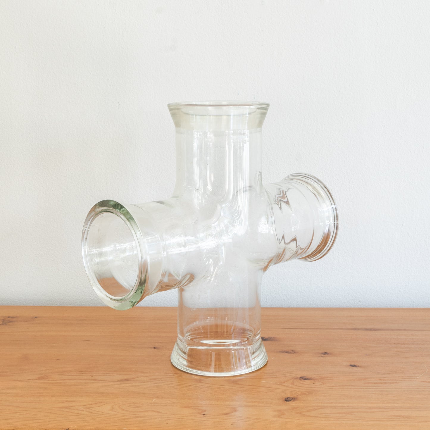 Vintage Lab Glass Quad Coupling Joint