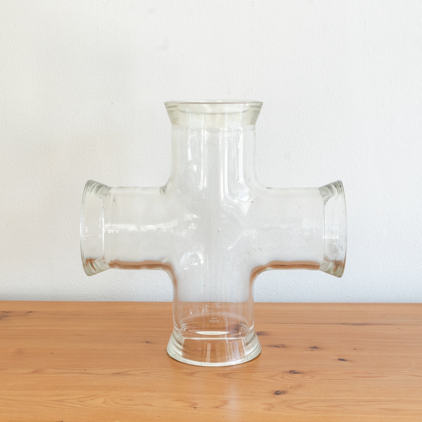 Vintage Lab Glass Quad Coupling Joint