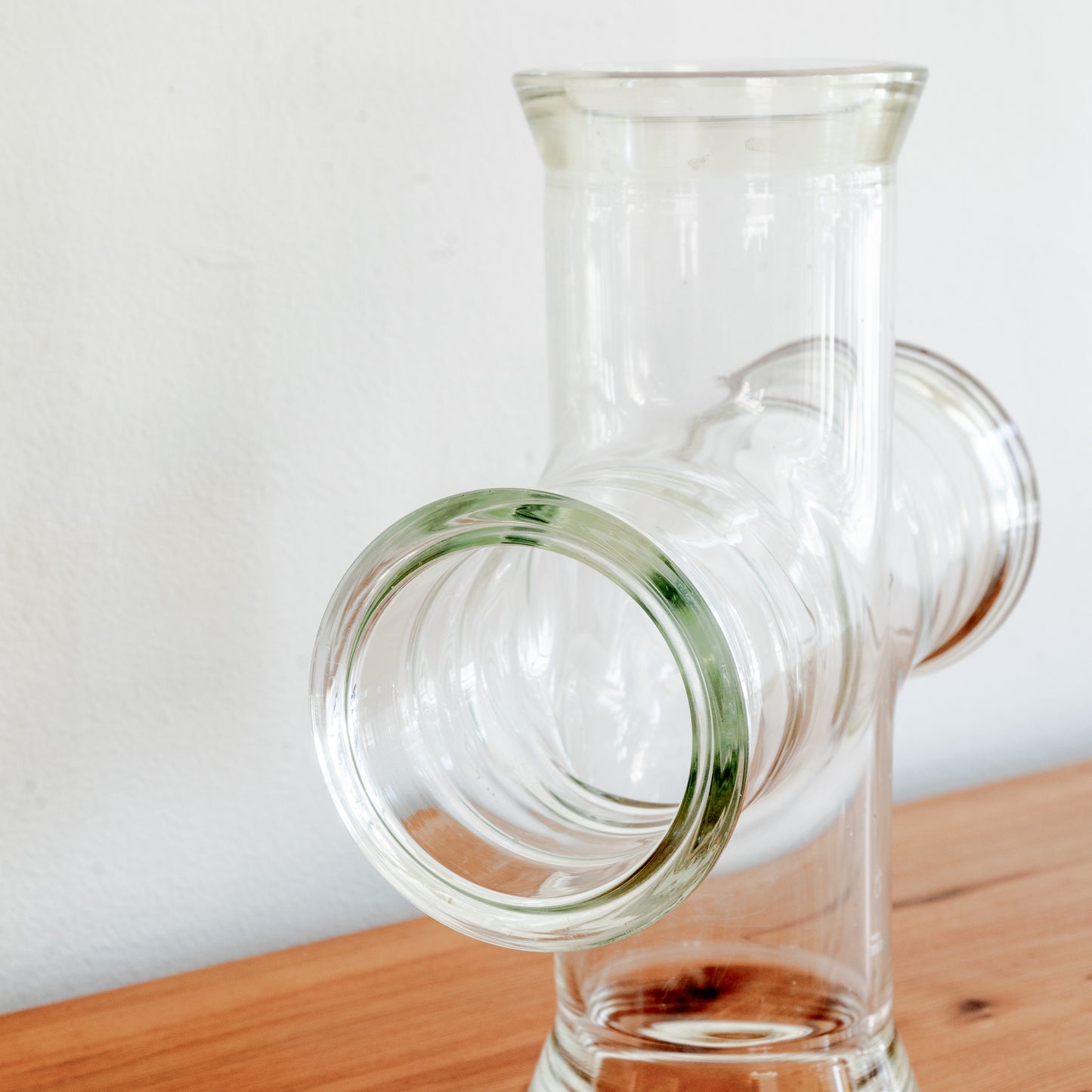 Vintage Lab Glass Quad Coupling Joint