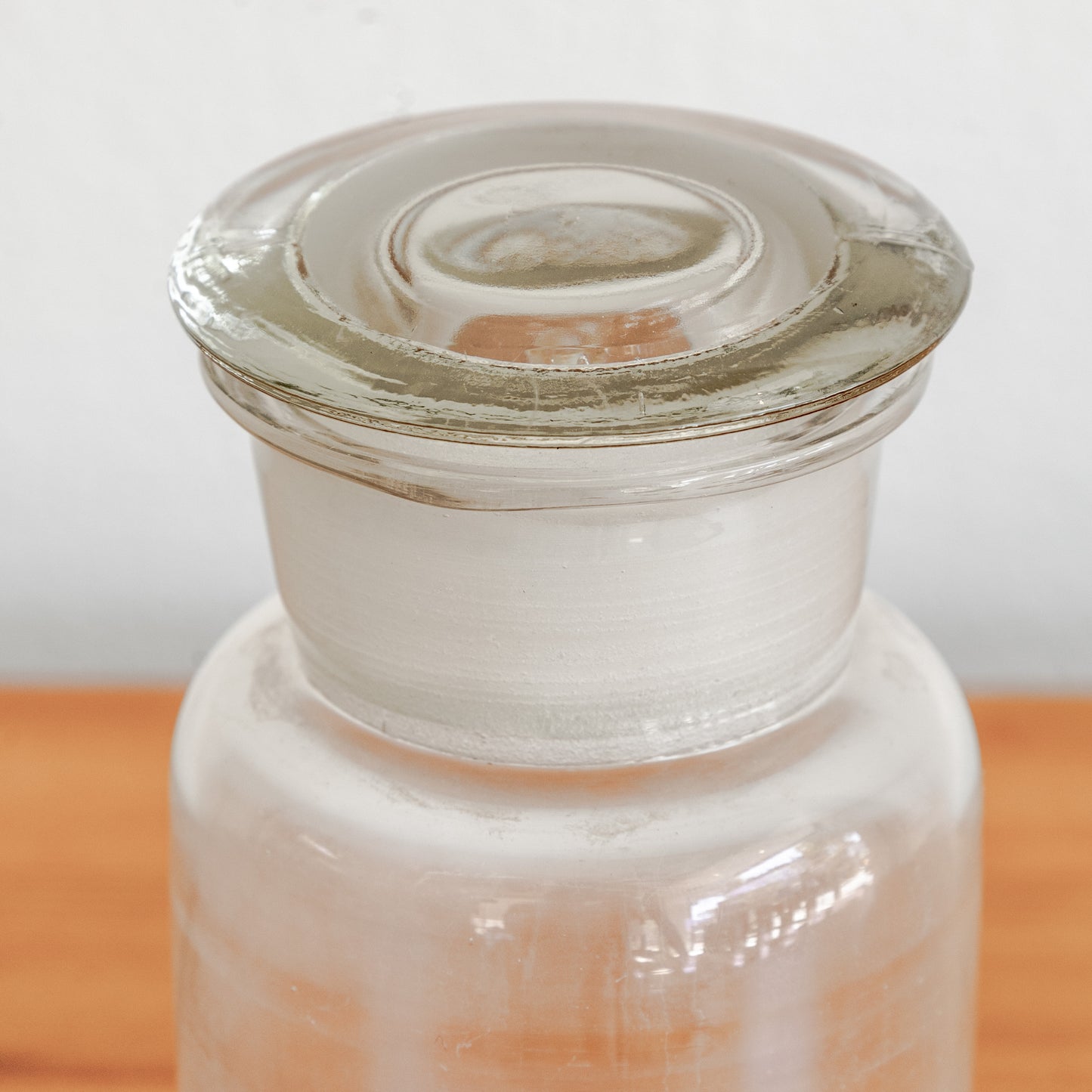 Stopper Top Vintage Lab Glass Bottle