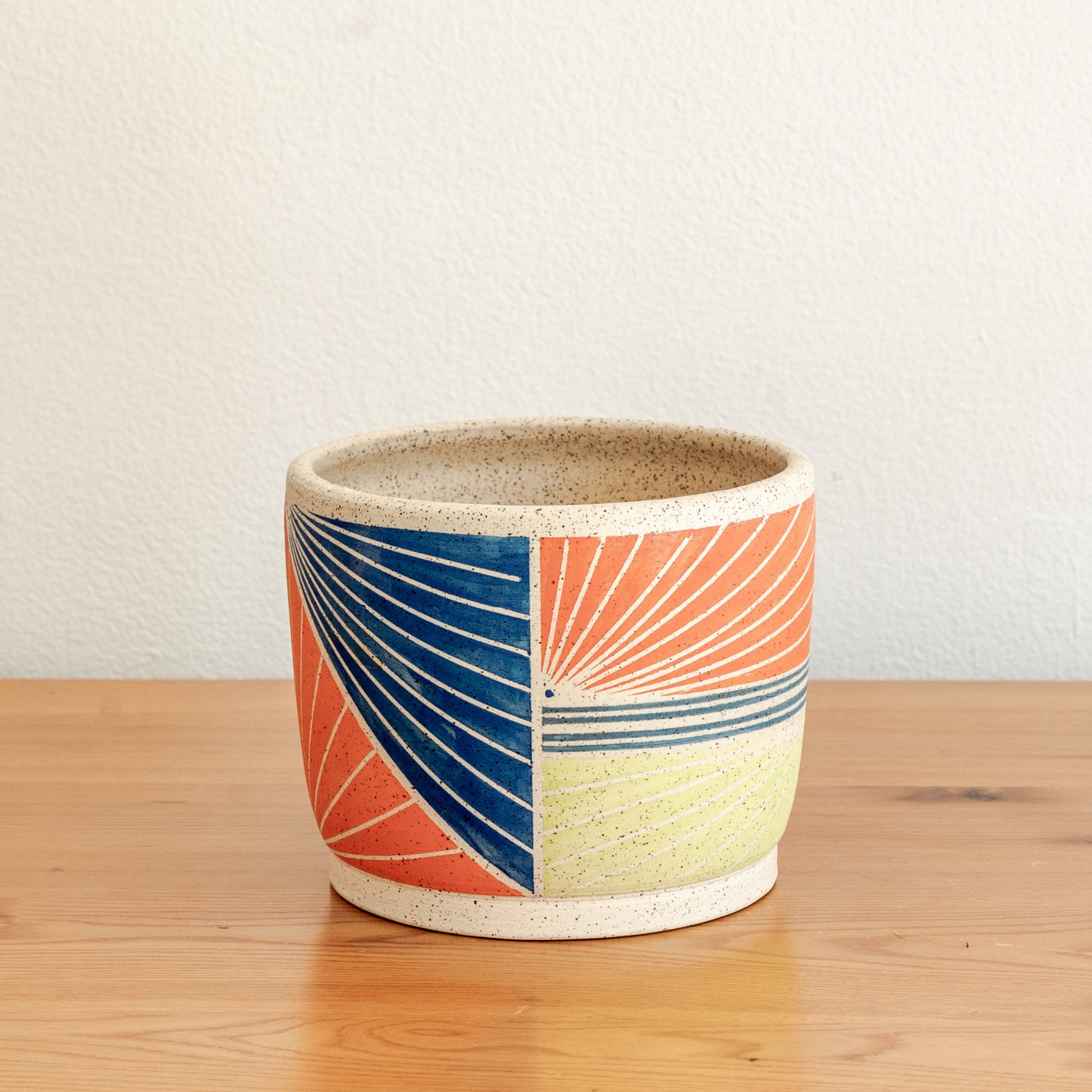 Ching Wang | Graphic Glazed Cachepot