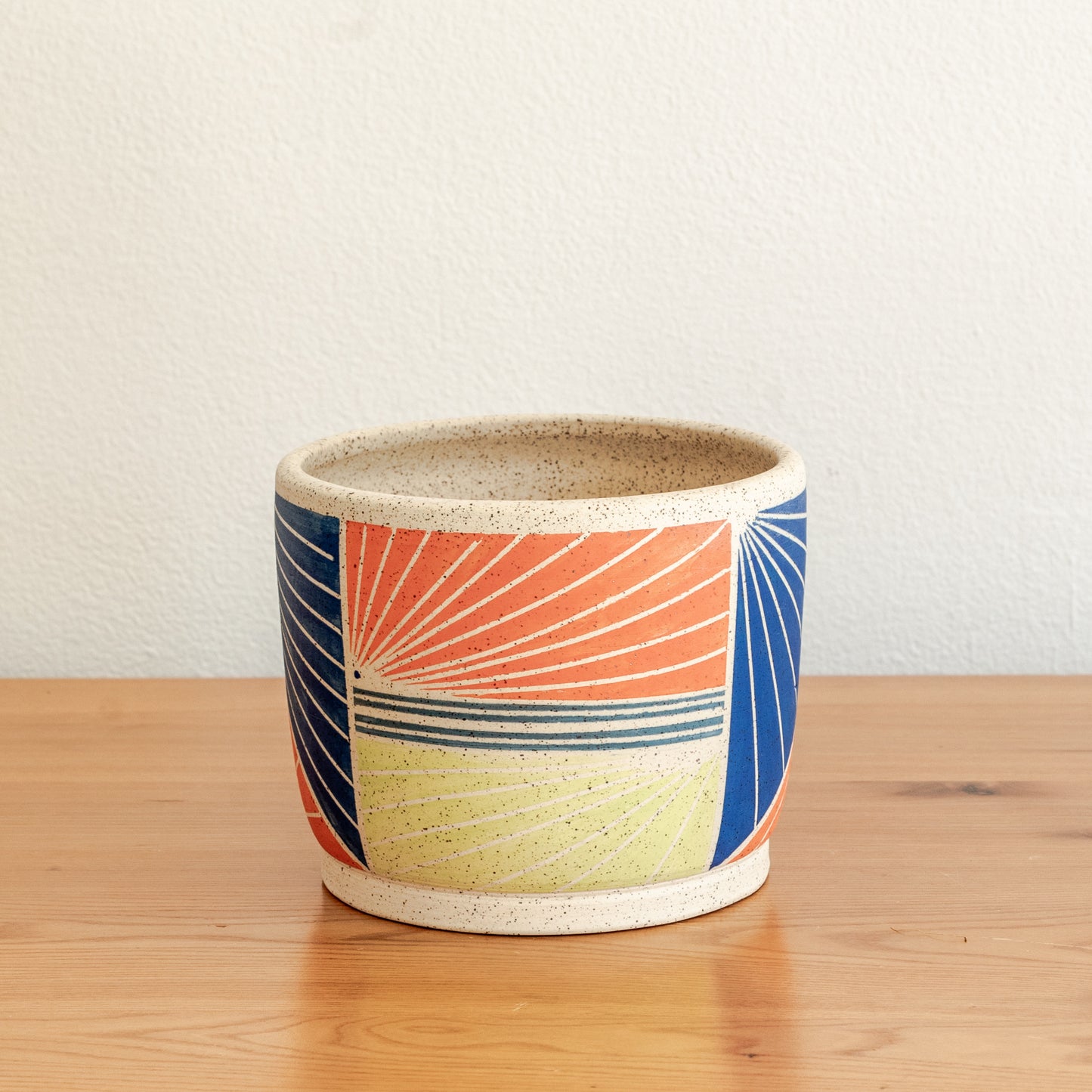 Ching Wang | Graphic Glazed Cachepot