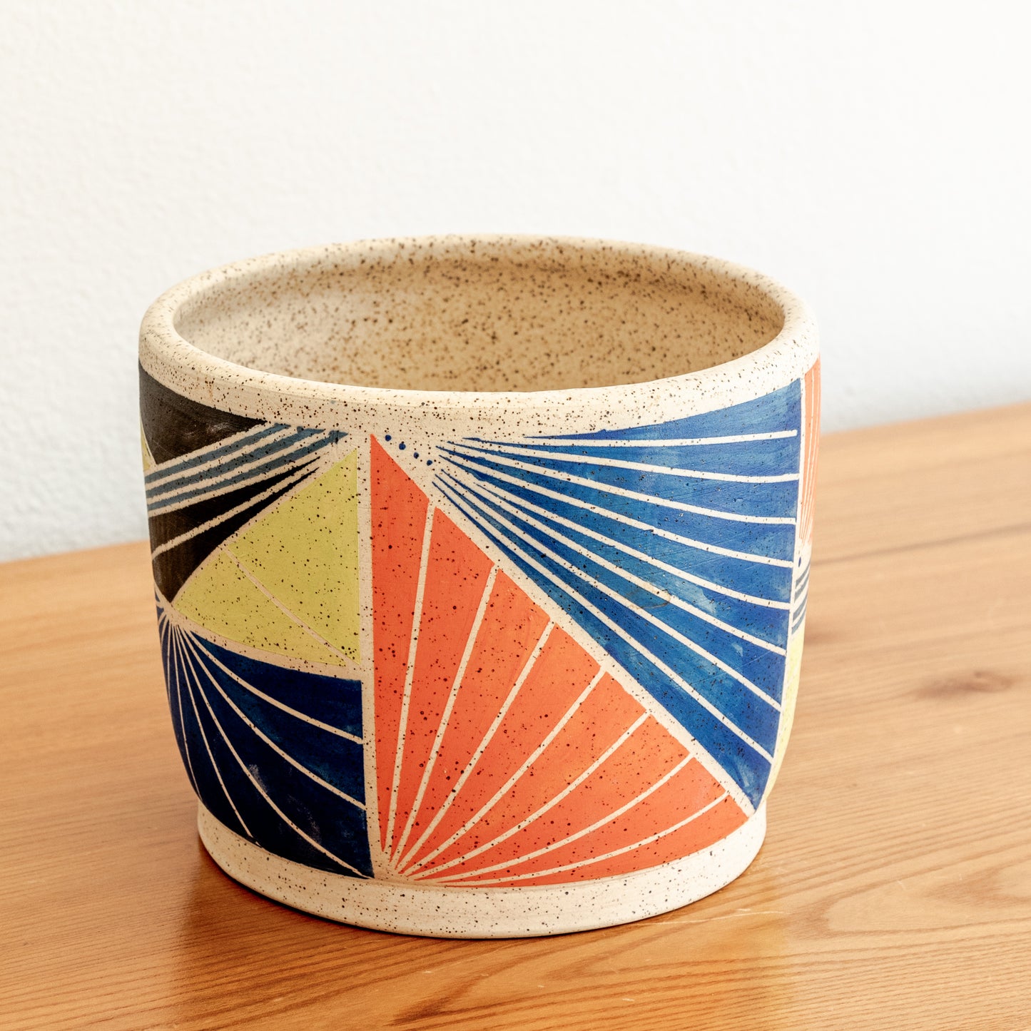 Ching Wang | Graphic Glazed Cachepot