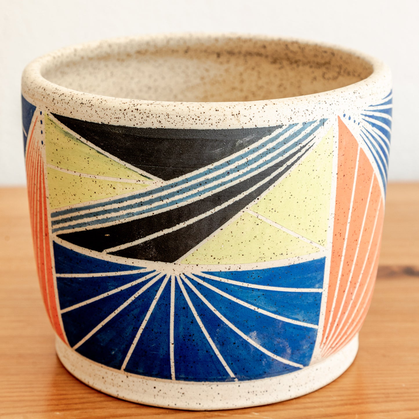 Ching Wang | Graphic Glazed Cachepot